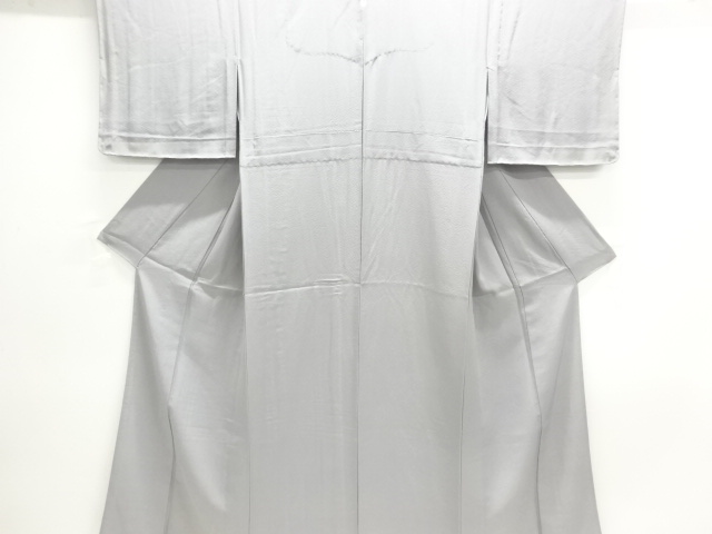 一つ紋単衣色無地着物